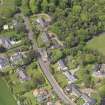 Oblique aerial view of Carlekemp House Gate Lodge, taken from the E.