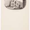 Illustrated letterhead with engraving titled 'St Giles' Cathedral'
Inscribed: 'Drawn & Engd by W Banks & Son, Edin'.

