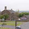 Elevated contextual view of Fullarton Parish Church site, taken from the south east.