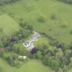 Oblique aerial view of Drummonie House, taken from the S.