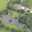 Oblique aerial view of Ecclesiamagirdle House, taken from the N.