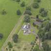 Oblique aerial view of Abercairny House, taken from the ENE.