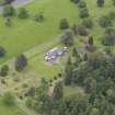 Oblique aerial view of Abercairny House, taken from the NE.