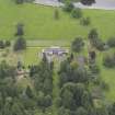 Oblique aerial view of Abercairny House, taken from the NNE.