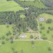 General oblique aerial view of Abercairny House, taken from the SSE.