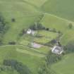 Oblique aerial view of Lochlane House, taken from the SW.