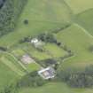 Oblique aerial view of Lochlane House, taken from the SSW.