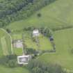 Oblique aerial view of Lochlane House, taken from the S.