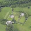 Oblique aerial view of Lochlane House, taken from the SSE.