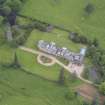 Oblique aerial view of Lawers Country House, taken from the NNW.