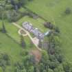 Oblique aerial view of Lawers Country House, taken from the NW.