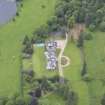 Oblique aerial view of Lawers Country House, taken from the E.