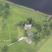 Oblique aerial view of Elcho Castle, taken from the S.