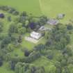 Oblique aerial view of Inchyra House, taken from the SE.