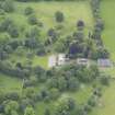 Oblique aerial view of Inchyra House, taken from the E.
