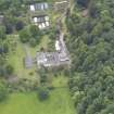 Oblique aerial view of Glendoick House, taken from the ENE.