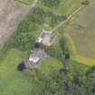Oblique aerial view of Inchmartine House, taken from the SSW.