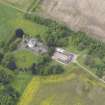 Oblique aerial view of Inchmartine House, taken from the SE.