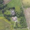 Oblique aerial view of Inchmartine House, taken from the ENE.
