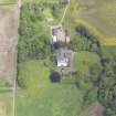 Oblique aerial view of Inchmartine House, taken from the SW.