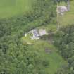 Oblique aerial view of Logie House, taken from the SSE.