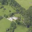 Oblique aerial view of Doune Park Country House, taken from the SE.
