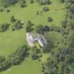 Oblique aerial view of Doune Park Country House, taken from the E.
