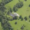 Oblique aerial view of Doune Park Country House, taken from the WNW.