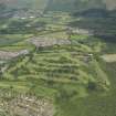 Oblique aerial view of Alloa Golf Course, taken from the S.