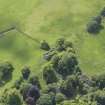 Oblique aerial view of Dowhill Castle, taken from the NE.