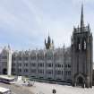 View of Marischal College from 3rd floor terrace of St Nicholas House.