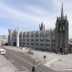 View of Marischal College from 3rd floor terrace of St Nicholas House.