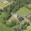 Oblique aerial view of Alderston House and walled garden, taken from the E.