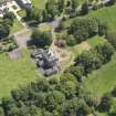Oblique aerial view of Alderston House, taken from the W.