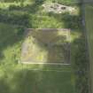 Oblique aerial view of Amisfield Park walled garden, taken from the SSE.