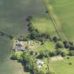 Oblique aerial view of Morham Parish Church, taken from the W.