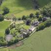 Oblique aerial view of Whittingehame House Stables, taken from the NNW.