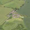 Oblique aerial view of Eastfield Farmstead, taken from the NE.