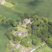 Oblique aerial view of Whittingehame Parish Church, taken from the S.