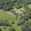 Oblique aerial view of Ayton Castle, taken from the ESE.