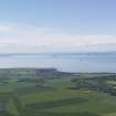 General oblique aerial view of the River Forth centred on Inchkeith, taken from the ESE.