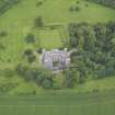 Oblique aerial view of Wedderburn Castle, taken from the E.