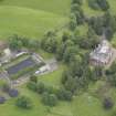 Oblique aerial view of Glemayne House, taken from the S.