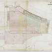 Drawing showing ground plan of proposed Fruit and Vegetable Market, Edinburgh.