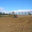 Photograph  from geophysical resistivity survey and excavation at Burnside, Blairgowie