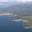General oblique view of Sanna, Portuairk and the Ardnamurchan volcano, looking to the E.