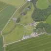 Oblique aerial view centred on Castle of Mey, looking ESE.