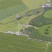 Oblique aerial view centred on Castle of Mey, looking ENE.