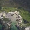 Oblique aerial view of Arisaig golf course, looking E.