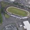 Oblique aerial view of Shawfield Stadium, taken from the E.